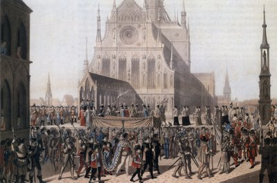 Scene Design by Heinrich Anton Dähling for Schiller